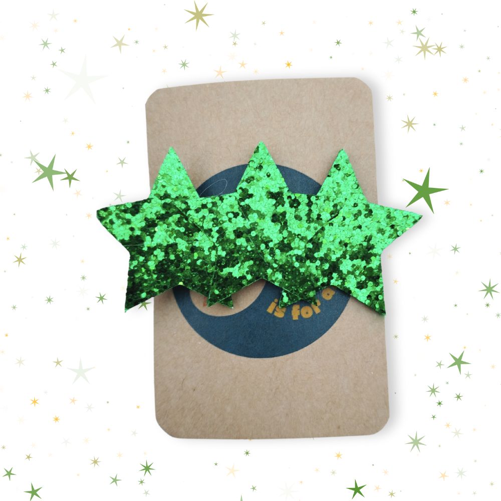 Glitter Star Hairclip