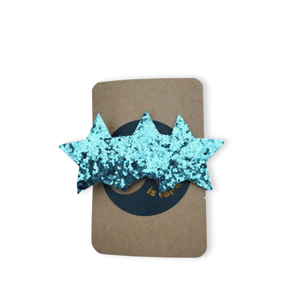 Glitter Star Hairclip
