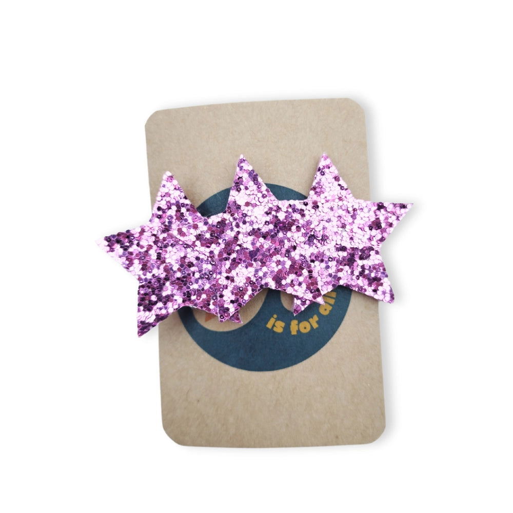 Glitter Star Hairclip