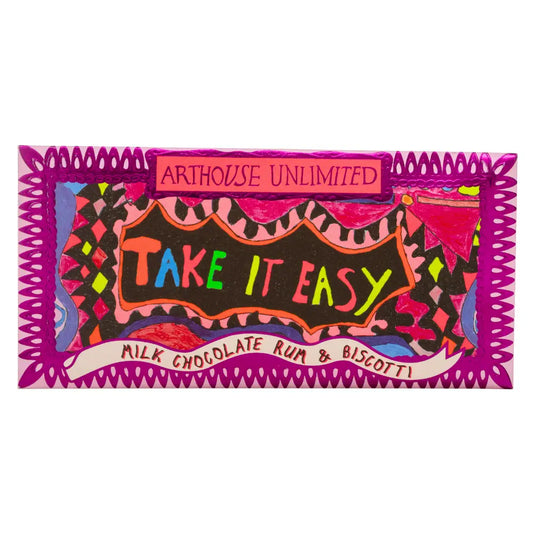 Milk Chocolate Rum & Biscotti 'Take It Easy' Joy Sized Bar