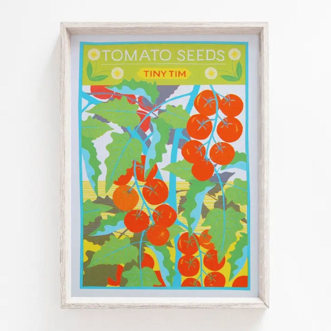 Tomato A4 Risograph Print