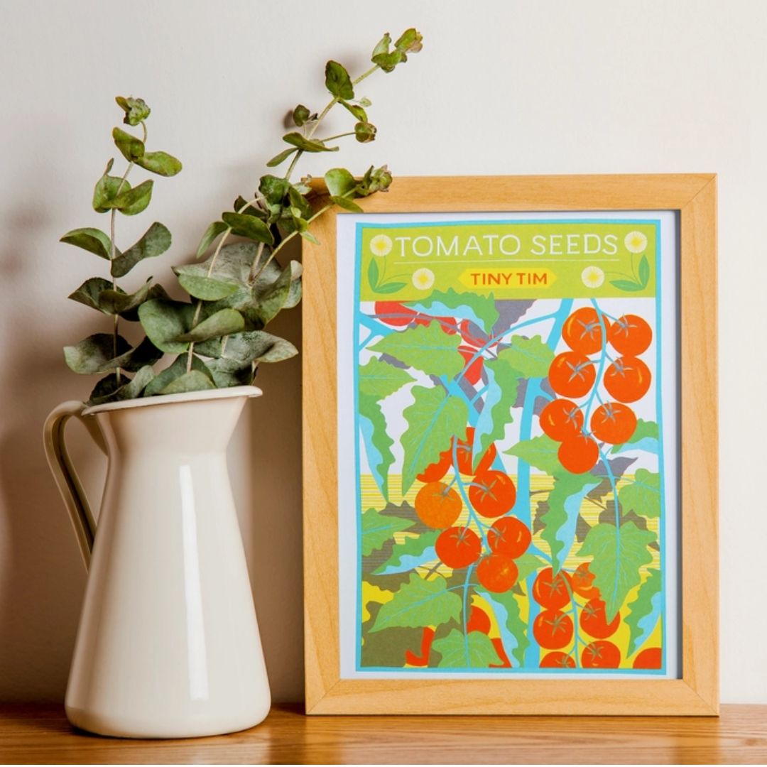 Tomato A4 Risograph Print