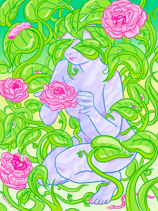 Secret Garden I A4 Print