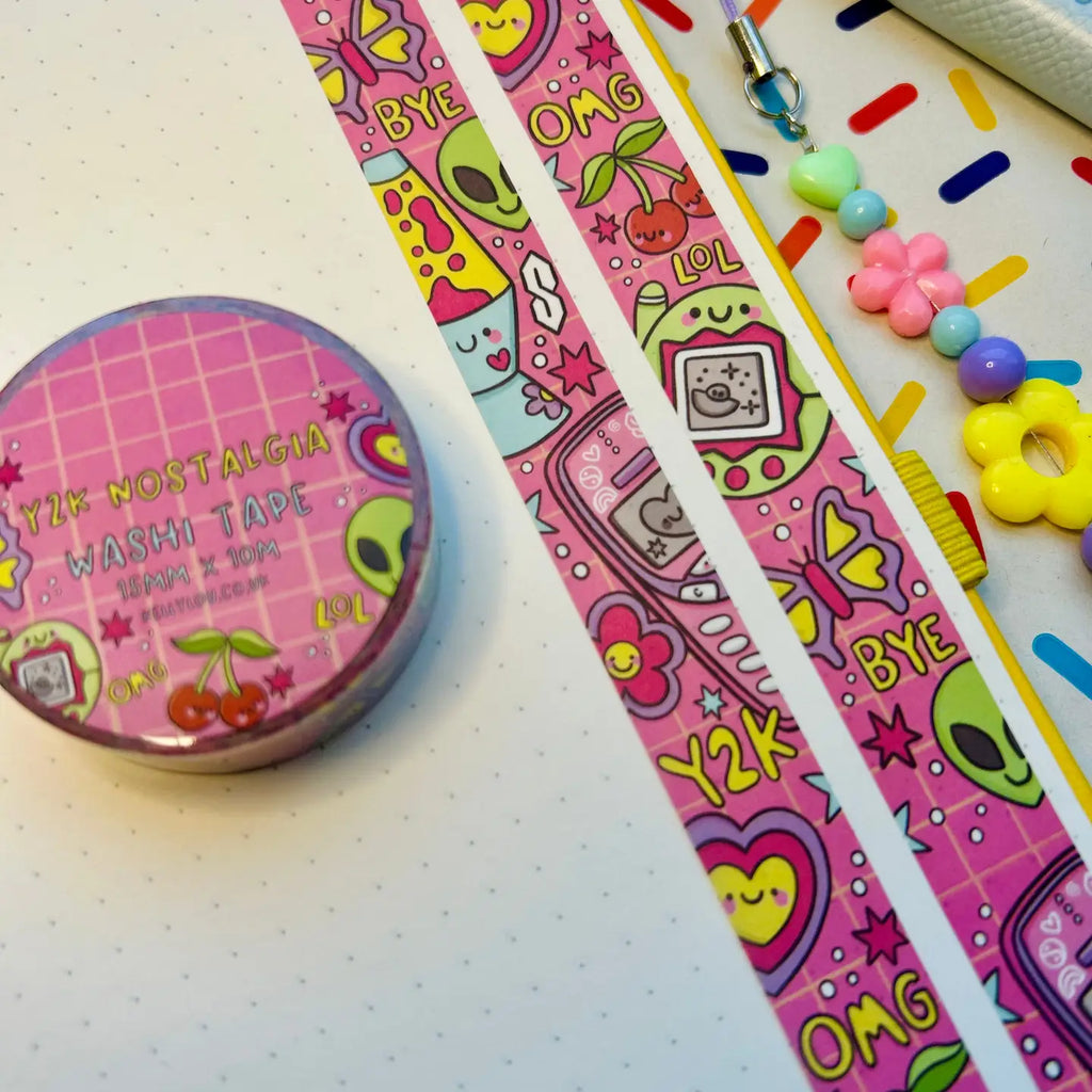 Y2K Nostalgia Washi Tape