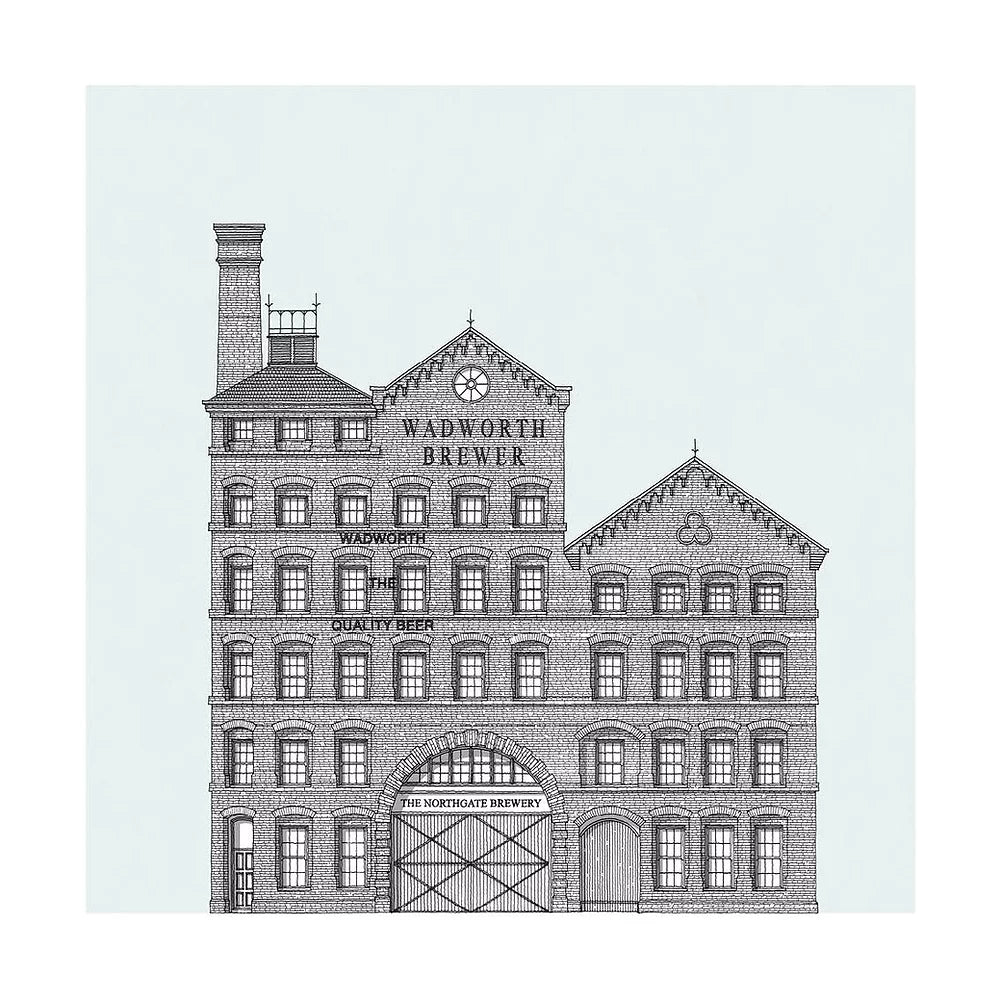 Wadworth Brewery Limited Edition Print - 2 Sizes Available