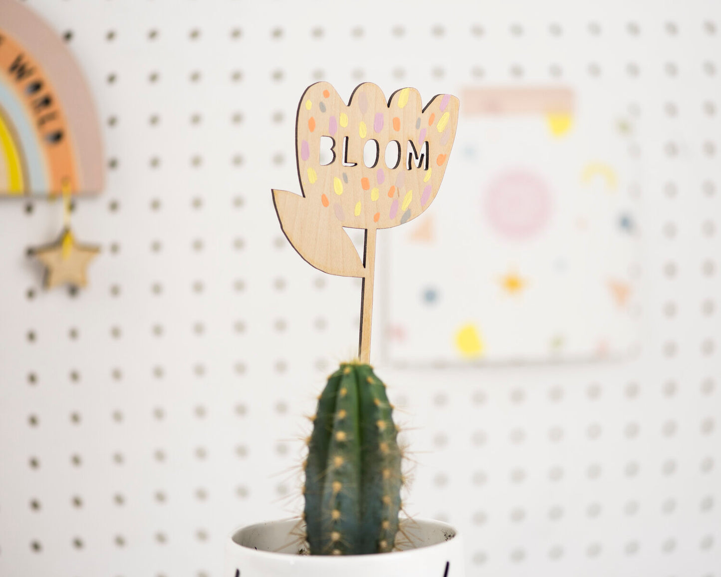 Bloom Flower Stick Decoration