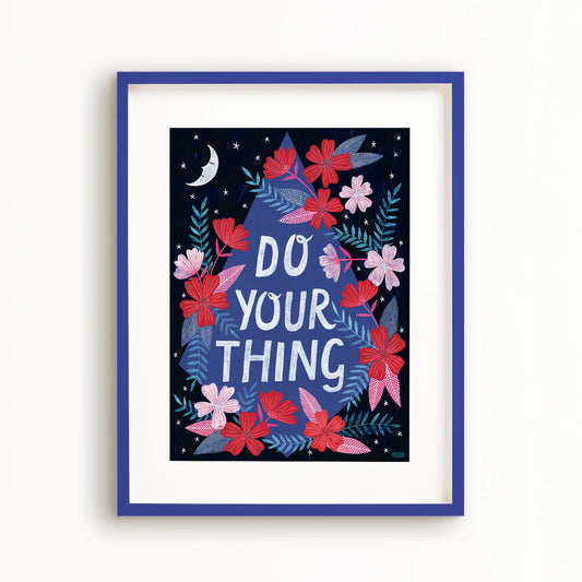 Do Your Thing Bonbi Forest Print
