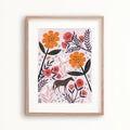 Tiny Horse or Large Flowers? Bonbi Forest Print A4
