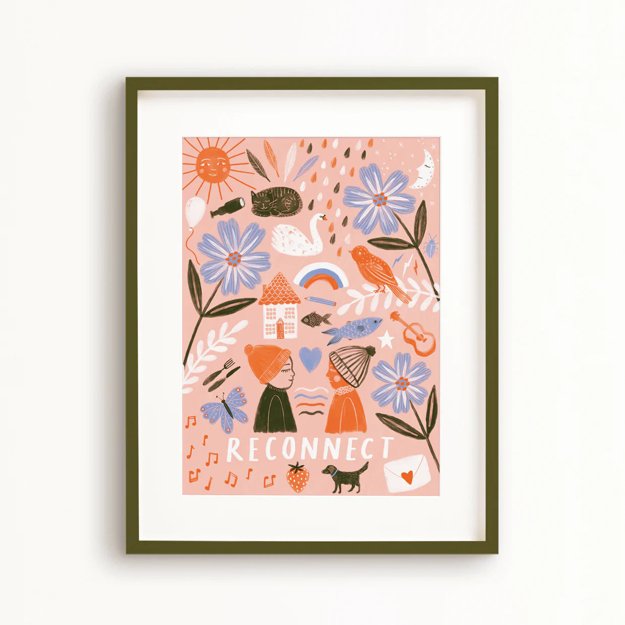 Reconnect Bonbi Forest Print