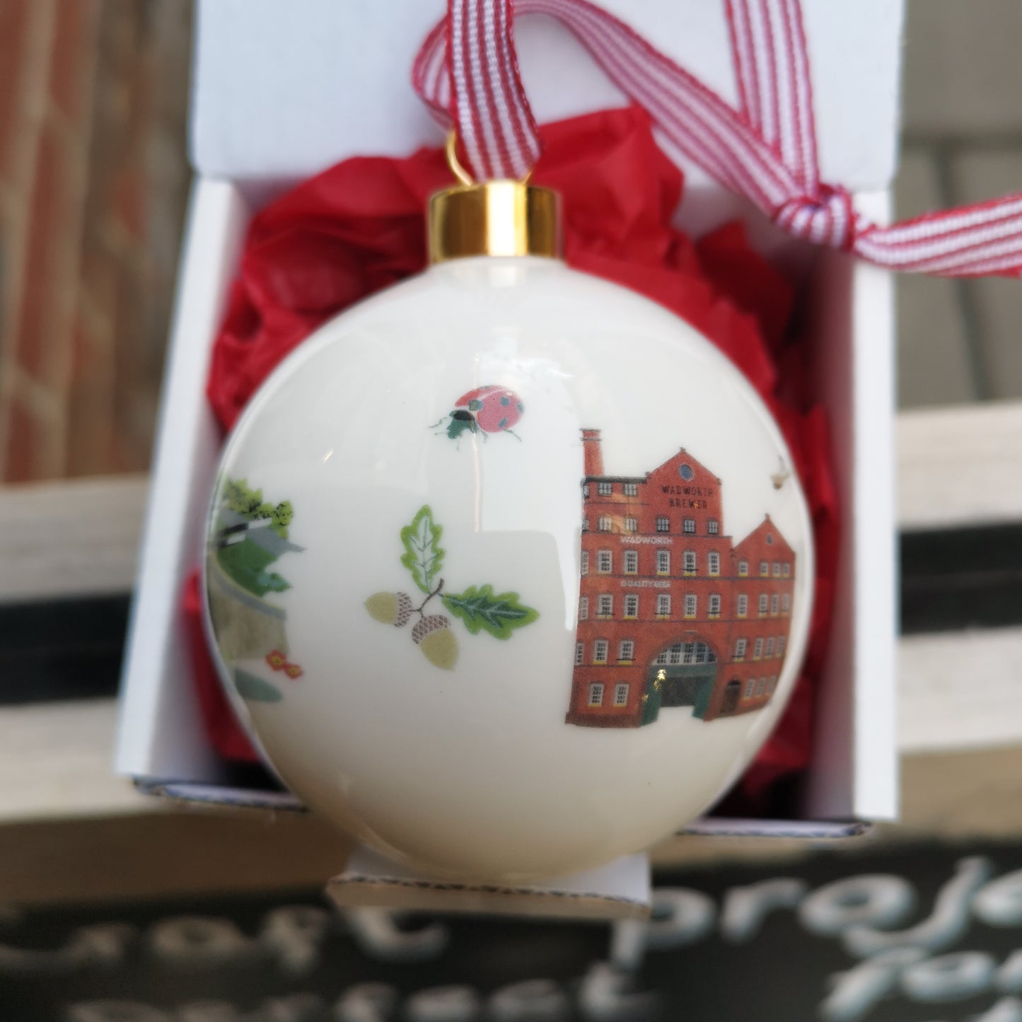 Devizes - The Good Life Ceramic Christmas Bauble