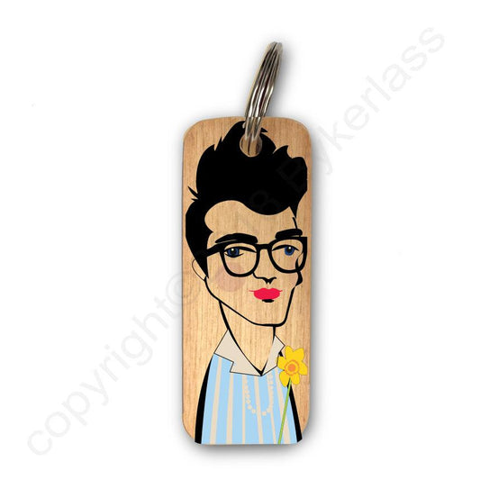 Morrissey Wooden Keyring