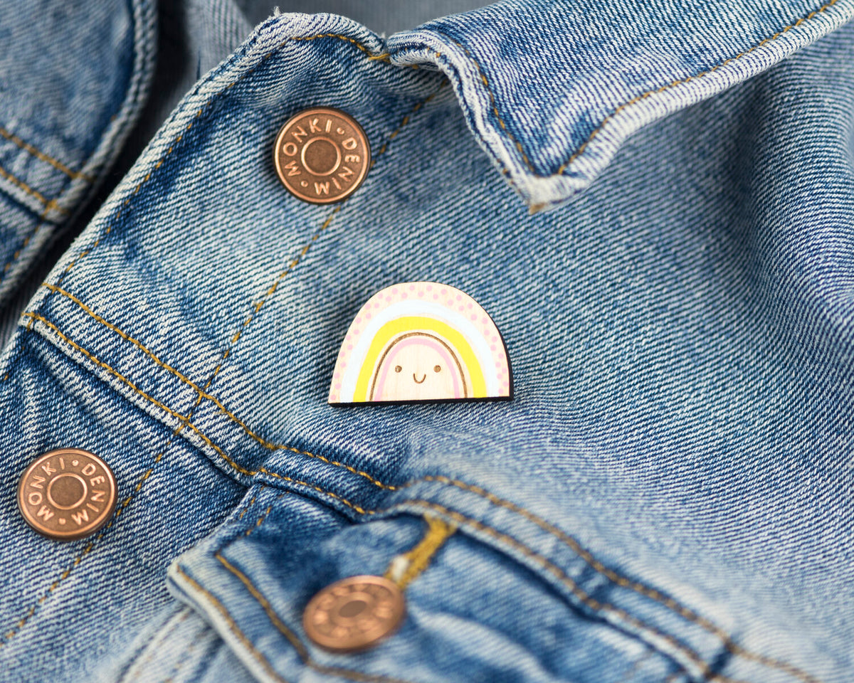Rainbow Pin Badge