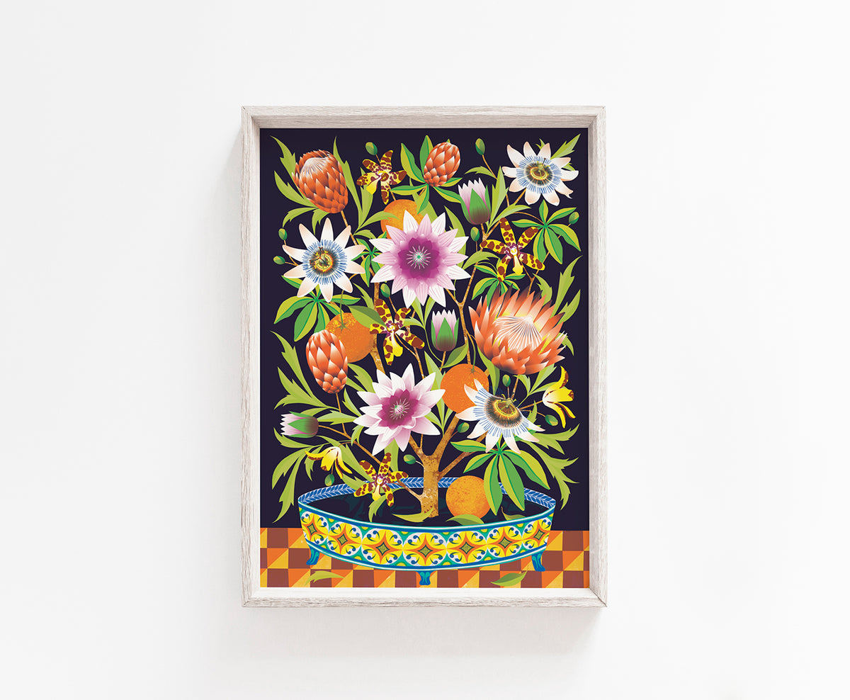 In Bloom A4 Art Print