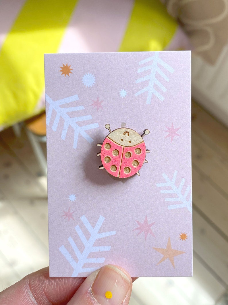 Ladybird Pin Badge