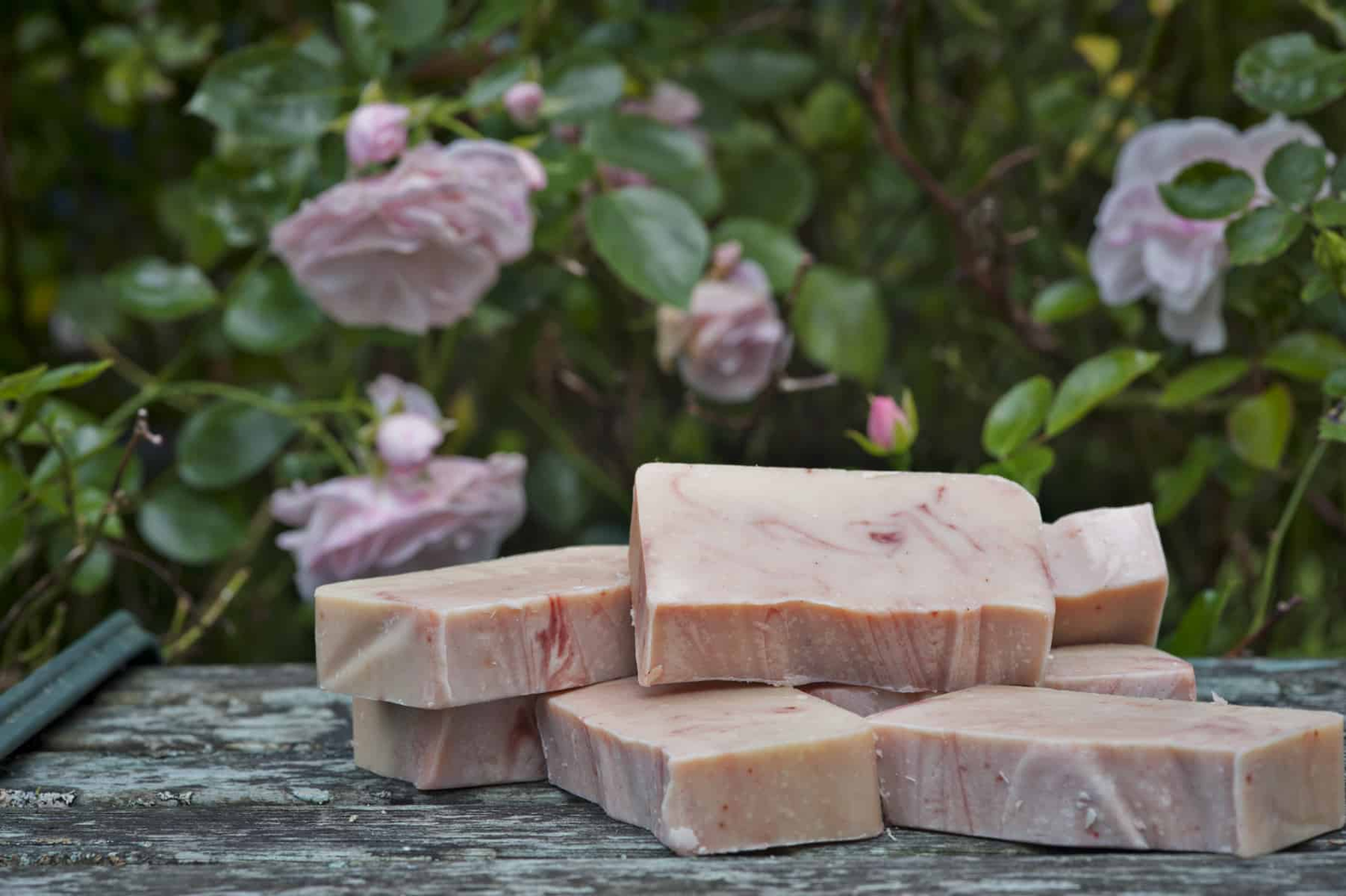 Rose & Geranium Goats Milk Soap