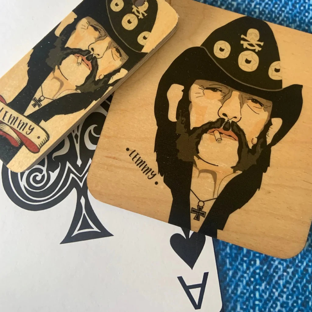 Lemmy Wooden Coaster